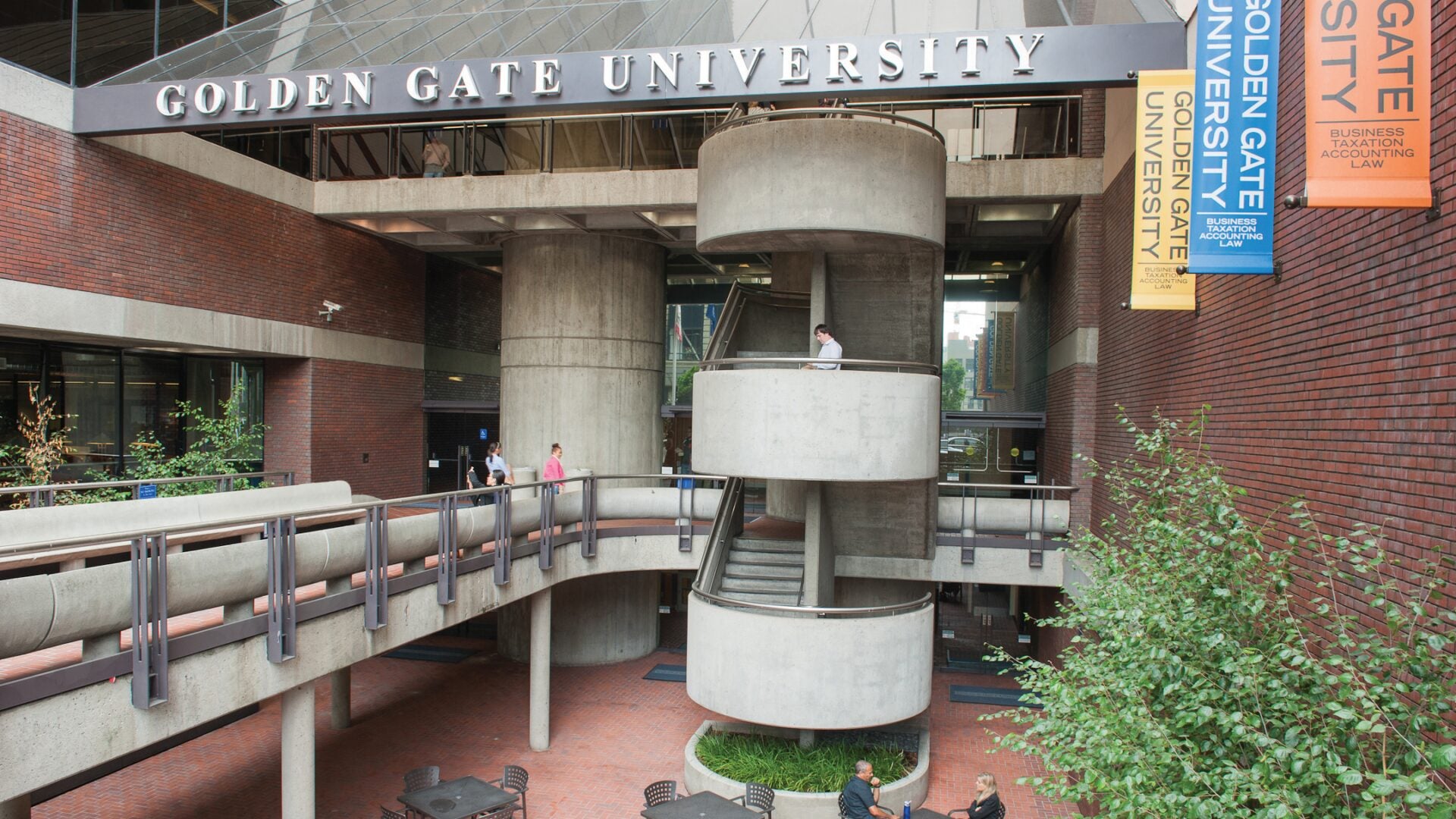 Golden Gate University building.