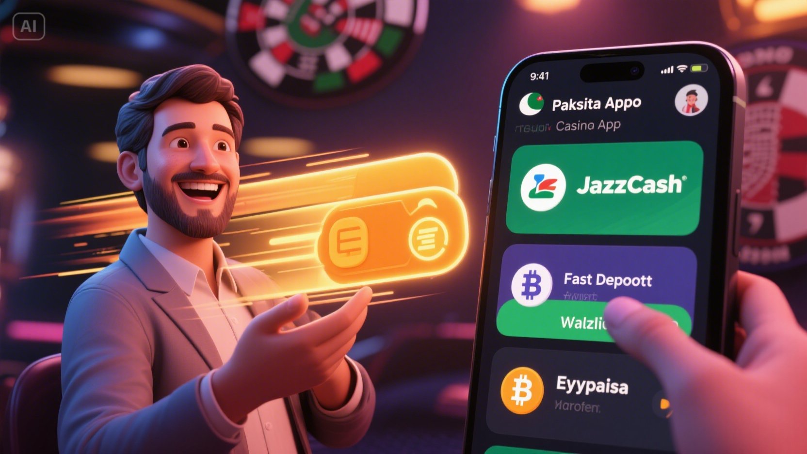 Casino Money Coming desktop and mobile interfaces